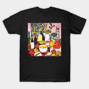 Tomatoes in the kitchen-Matisse inspired T-Shirt